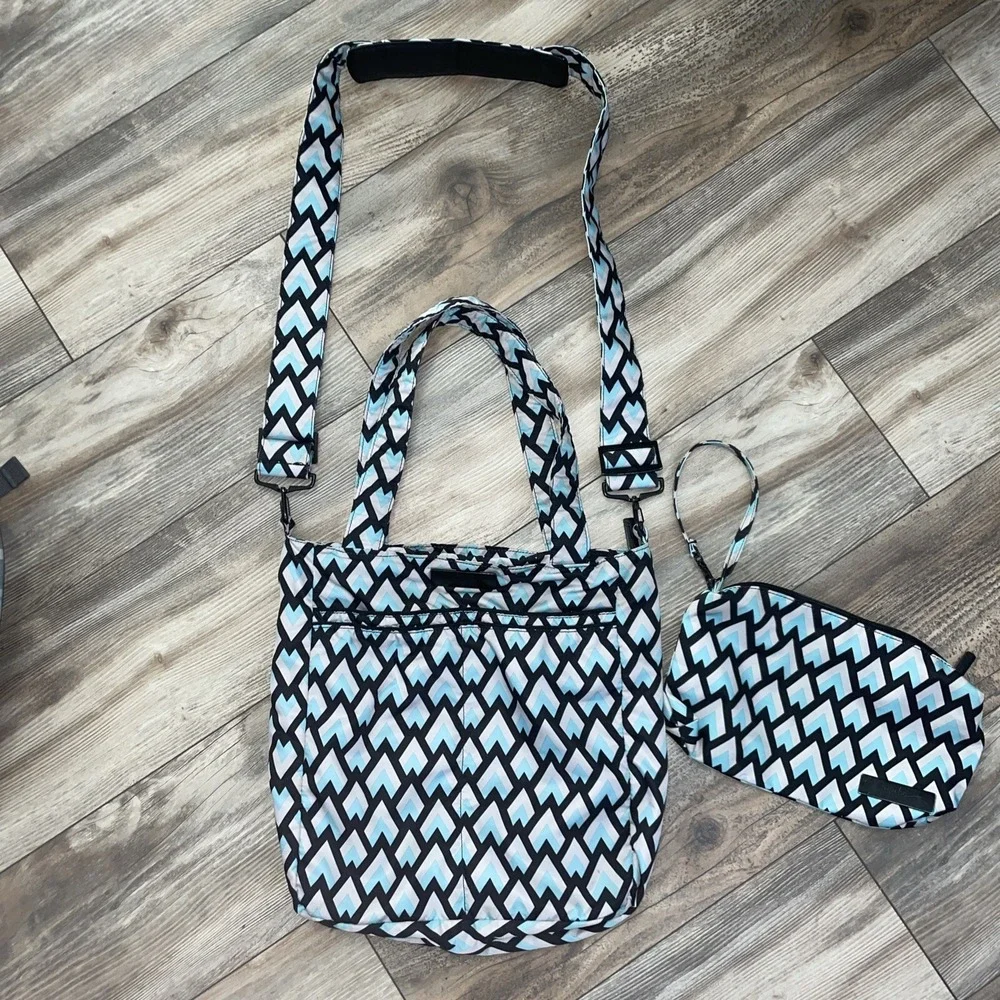 JU JU BE BLACK DIAMOND‎ Tote Bag Baby Diaper Jujube Blue